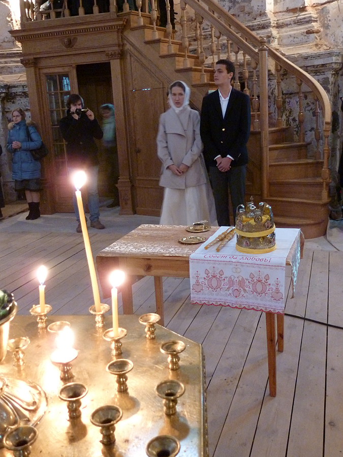 Венчание в церкви с.Подмоклово