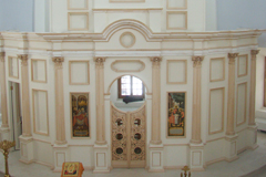 Установка иконостаса в Подмокловском храме